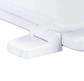 Bemis WC Bril Tacoma Wit Hout - Afbeelding 2