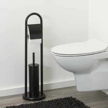 Sealskin Toiletrek Acero Metaal Zwart 5 Sealskin Toiletrek Acero Metaal Zwart - Afbeelding 3