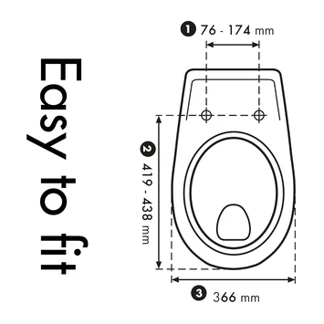 Cedo Deep Sea Wc Bril Softclose Duroplast - Afbeelding 3