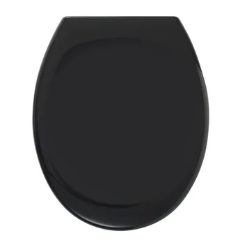 Tiger WC Bril Mason Zwart Kunststof Met Softclose