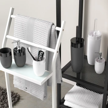 Sealskin Toiletborstel Met Houder Bloom Wit - Afbeelding 5