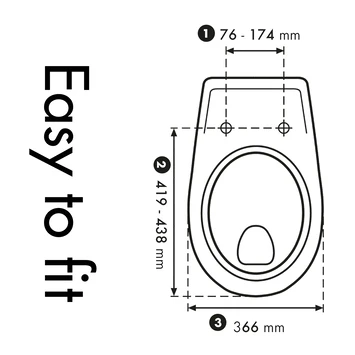 Cedo Monster Wc Bril Softclose Duroplast - Afbeelding 3