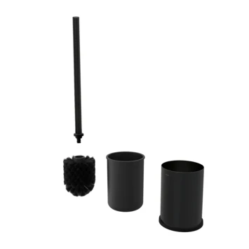 Tiger Toiletborstelhouder Colar Staand Zwart - Afbeelding 2